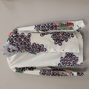 Gitman brothers Rare peacock mens button down